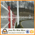 Bending 3D welded wire fence panels separation fence